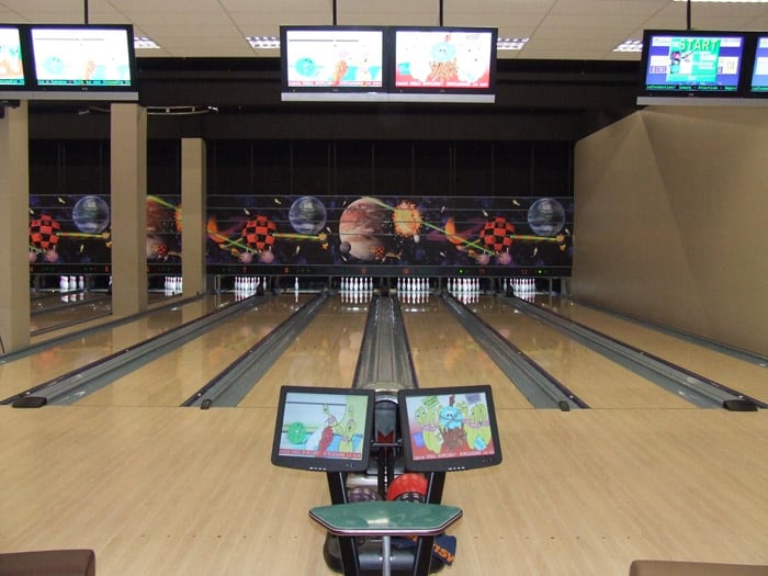 real bowling set